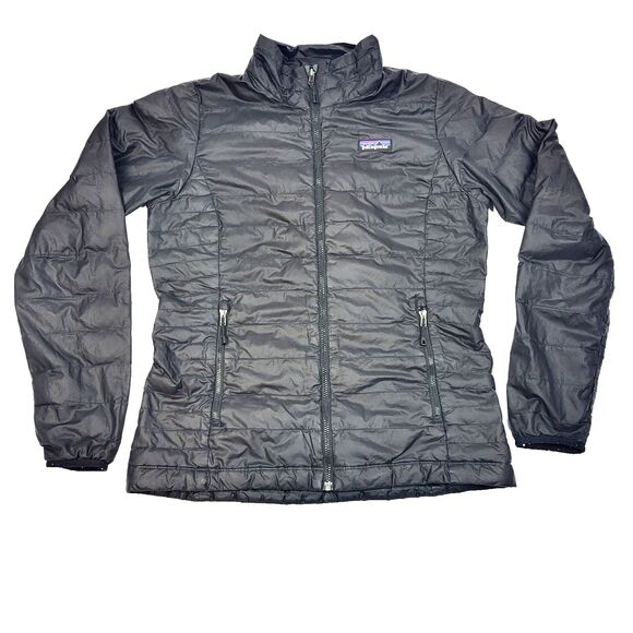 Patagonia Down Sweater Puffer Jacket Black 84683 Women's Small